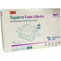 TEGADERM Foam Adhesive FK 8,8x8,8 cm 90610, 10 St