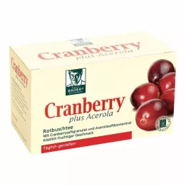 CRANBERRY ACEROLA Baders Filterbeutel, 20 St