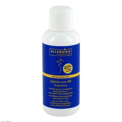 Allergika Lipolotio urea 5%, 200 ml Allergika Lipolotio urea 5%, 200 ml