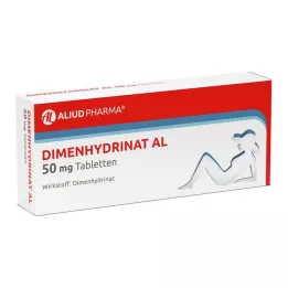 DIMENHYDRINAT AL 50 mg Tabletten, 20 St