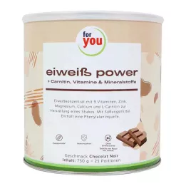 FOR YOU eiweiß power Schoko Pulver, 750 g