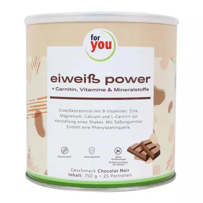 FOR YOU eiweiß power Schoko Pulver, 750 g