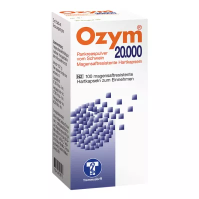 OZYM 20.000 Hartkapseln magensaftr., 100 St