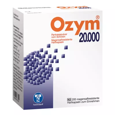 OZYM 20.000 Hartkapseln magensaftr., 200 St