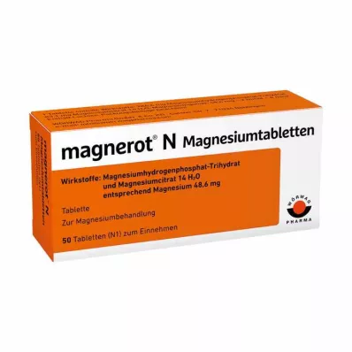 MAGNEROT N Magnesiumtabletten, 50 St