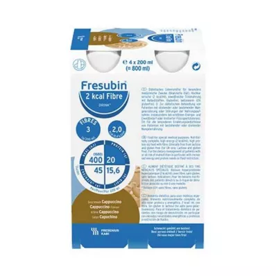 Fresubin 2 kcal fibre Drink Cappuccino Trinkflasche, 24X200 ml Fresubin 2 kcal fibre Drink Cappuccino Trinkflasche, 24X200 ml