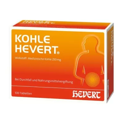 KOHLE Hevert Tabletten, 100 St