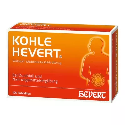 KOHLE Hevert Tabletten, 100 St