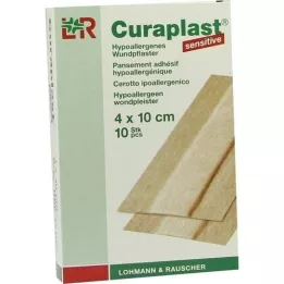 CURAPLAST Wundschnellverb.sensitiv 4x10 cm 1 m, 10 St