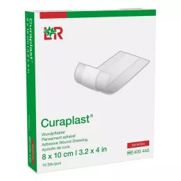 CURAPLAST Wundschnellverb.sensitiv 8x10 cm 1 m, 10 St