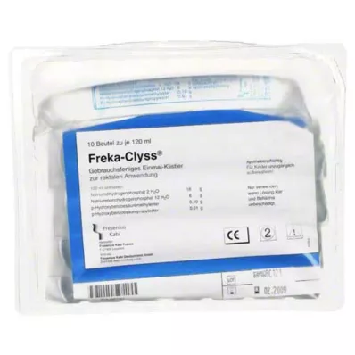 FREKA CLYSS Klistiere, 10X120 ml