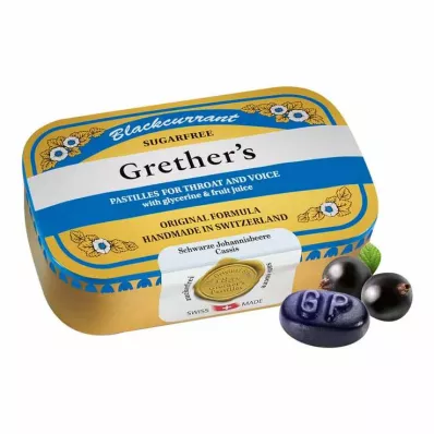 Grethers Blackcurrant zuckerfrei, 110 g