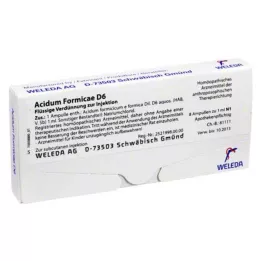 ACIDUM FORMICAE D 6 Ampullen, 8 St
