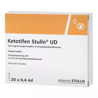 KETOTIFEN Stulln UD Augentropfen Einzeldosispip., 20X0.4 ml