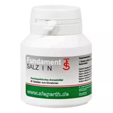 FUNDAMENT-Salz I N Tabletten, 4X80 St