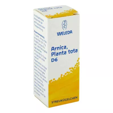 Arnica Planta Tota D6 Globuli (10 g)