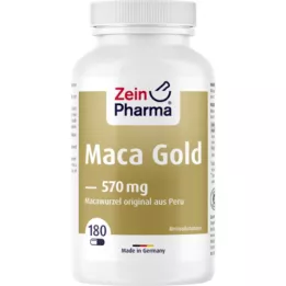 MACA GOLD vegetarische Kapseln plus Zink+Vit.C, 180 St