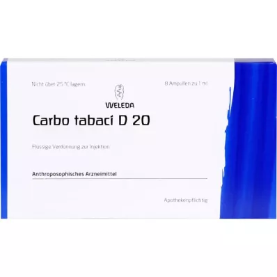 CARBO TABACI D 20 Ampullen, 8 St