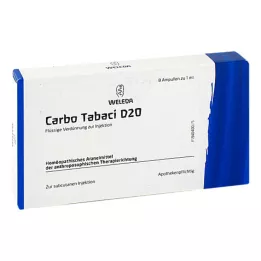 CARBO TABACI D 20 Ampullen, 8 St