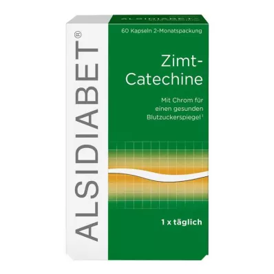 ALSIDIABET Zimt Catechine f.Diab.Typ II Kapseln, 60 St
