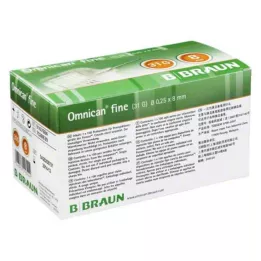 OMNICAN fine Pen Kanüle 31 G 0,25x8 mm, 100 St