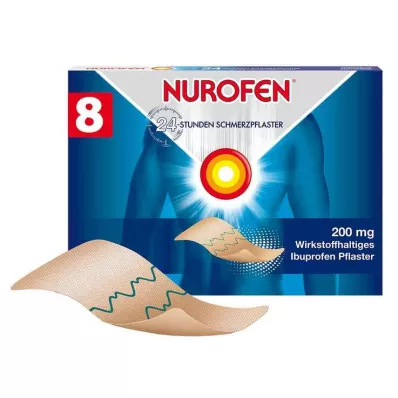NUROFEN 24-Stunden Schmerzpflaster 200 mg, 8 St