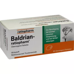 BALDRIAN-RATIOPHARM überzogene Tabletten, 60 St