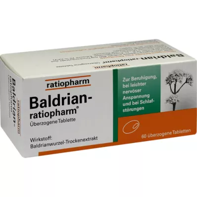 BALDRIAN-RATIOPHARM überzogene Tabletten, 60 St