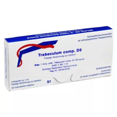 TRABECULUM comp.D 6 Ampullen, 8 St