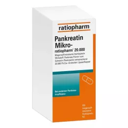 PANKREATIN Mikro-ratio.20.000 magensaftr.Hartkaps., 100 St