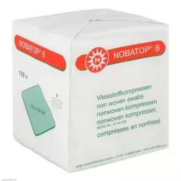 NOBATOP 8 Kompressen 10x10 cm unsteril, 100 St