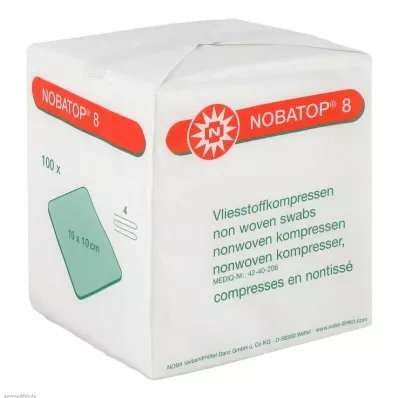 Nobatop 8 Kompressen 10x10cm, 100 St Nobatop 8 Kompressen 10x10cm, 100 St