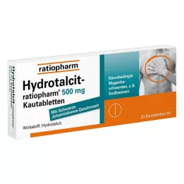 HYDROTALCIT-ratiopharm 500 mg Kautabletten, 20 St