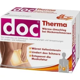 DOC THERMA Wärme-Umschlag bei Rückenschmerzen, 2 St