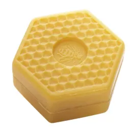 MADE BY SPEICK Honig Pflanzenöl-Seife wabenform, 75 g