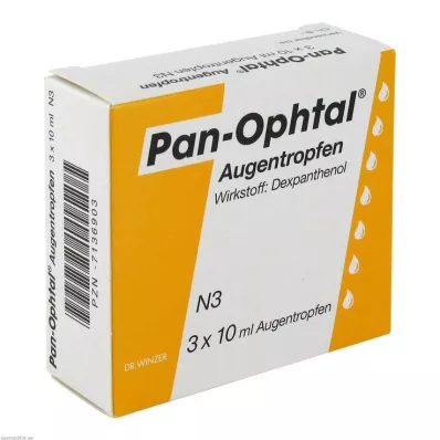 Pan Ophtal Augentropfen, 3X10 ml