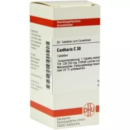 CANTHARIS C 30 Tabletten, 80 St