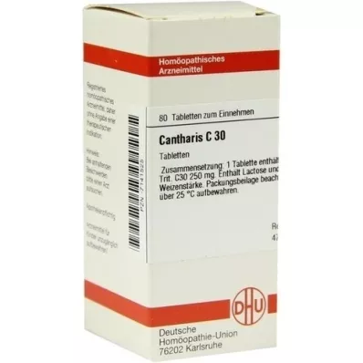 CANTHARIS C 30 Tabletten, 80 St