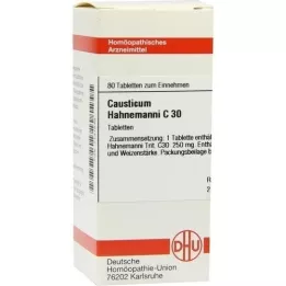 CAUSTICUM HAHNEMANNI C 30 Tabletten, 80 St