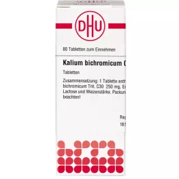 KALIUM BICHROMICUM C 30 Tabletten, 80 St