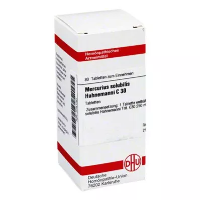 DHU Mercurius solubilis C 30 Tablet, 80 St