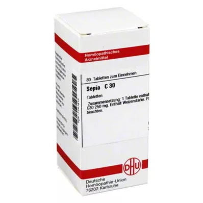 SEPIA C 30 Tabletten, 80 St