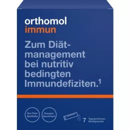 ORTHOMOL Immun Direktgranulat Orange, 7 St