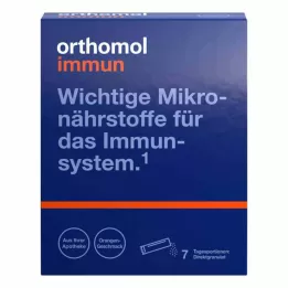 ORTHOMOL Immun Direktgranulat Orange, 7 St