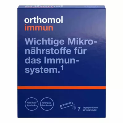 ORTHOMOL Immun Direktgranulat Orange, 7 St