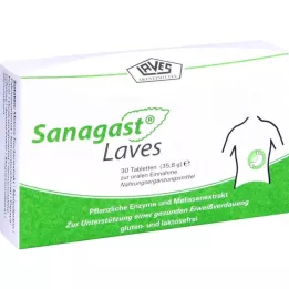 SANAGAST Laves Tabletten, 30 St