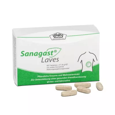 SANAGAST Laves Tabletten, 60 St