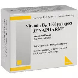 VITAMIN B12 1.000 μg Inject Jenapharm Ampullen, 10X1 ml
