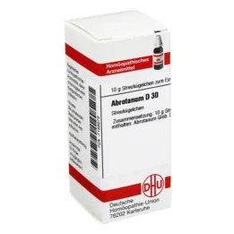 ABROTANUM D 30 Globuli, 10 g