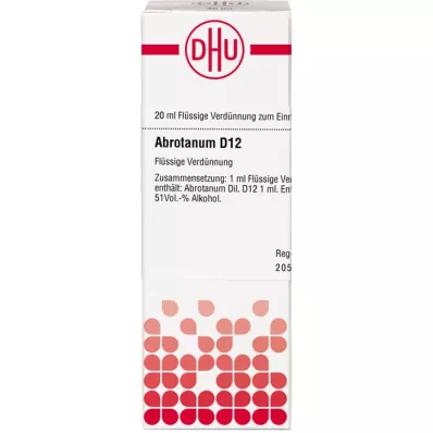 ABROTANUM D 12 Dilution, 20 ml